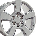 OE Wheels 20 Replica Wheel CV76 Tahoe Rim 20x9 Chrome Wheel Chevrolet Tahoe 1995-2022; 1995-2022