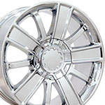 OE Wheels 20 Replica Wheel CV77 20x9 Chrome Wheel Chevrolet Tahoe 1995-2022; 1995-2022