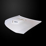 Amerihood Dodge Charger Type-Shaker Style Functional Ram Air Hood; 2006-2010