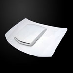 Amerihood Dodge Charger Type-TA Style Functional Ram Air Hood; 2006-2010