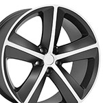 OE Wheels 20 Replica Wheel DG05 Charger SRT Rim 20x9 Satin Machd Wheel Dodge Charger 2006-2022; 2006-2022