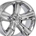 OE Wheels 20 Replica Wheel DG65 RAM Rim 20x9 Chrome Wheel Dodge Ram 1500 2002-2010; 2002-2010