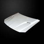 Amerihood Dodge Magnum Type-CLG Style Functional Ram Air Hood; 2005-2007