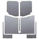 DEI 20-22 Jeep Gladiator JT 4-Door Boom Mat Complete Headliner Kit - 7 Piece - Gray; 2020-2022