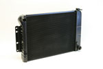 DeWitts Direct Fit Radiator Camaro BB, 23.5" Core CF, Manual, 2 row 1.25" Tubes, Black Ice