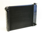 DeWitts Direct Fit Radiator Nova All, 20.75" Core CF, Manual, 2 row 1" Tubes, Black Ice; 1968-1972