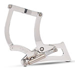 EDDIE MOTORSPORTS Billet Hood Hinges Polished