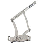 EDDIE MOTORSPORTS Billet Hood Hinges Polished; 1965-1967