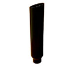 Pypes Diesel Truck 5" in - 8" out, 36" long Stack Tip (each) - Black