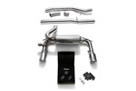 ARMYTRIX Stainless Steel Exhaust System Dual Chrome Tips Ford Focus RS (MKIII) Dual Chrome Tips