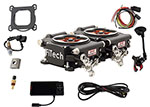 FiTECH FUEL INJECTION GO EFI 2x4 1200hp Power Adder Kit Matte Black