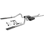 Flowmaster Ford / Mercury Fairlane / Comet V8 American Thunder Exhaust System, Dual Out Rear