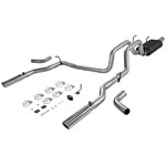 Flowmaster Dodge Ram 1/2Ton 4.7L American Thunder Exhaust System, Dual Out Rear; 2006-2007