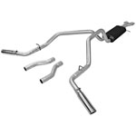 Flowmaster Chevy GMC C/K 5.7L SC/SB American Thunder Exhaust System, Dual Rear/Side Exit; 1500, 2500, 3500