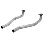 Flowmaster Chevrolet Bel Air 7.0L Manifold Downpipes; 1966-1967