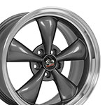 OE Wheels 18 Replica Wheel FR01 Bullitt Rim 18x9 Gunmetal Wheel Ford Mustang 1994-2004; 1994-2004