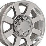 OE Wheels 20 Replica Wheel FR78 Fits Ford Super Duty Rim 20x8 Polished Wheel Ford F-350 2005-2022; 2005-2022