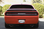 GT Styling GTStyling Challenger Smoke Rear Center Blackout Panel (w / opening for Dodge)