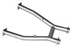 Pypes H-pipe 2.5in kit off road for Long Tube Headers Mustang V8