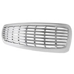 SPEC-D Tuning Dodge Dakota Durango Mesh Grill - Chrome; 1997-2004