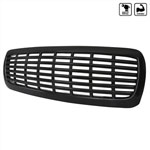 SPEC-D Tuning Dodge Dakota Durango Mesh Grille - Glossy Black; 1997-2004