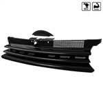 SPEC-D Tuning Volkswagen Golf Black Grille; 1999-2004