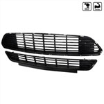 SPEC-D Tuning Ford Mustang Ca Type Grille; 2015-2017