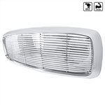 Spec-D Dodge Ram Chrome Grill; 2002-2005