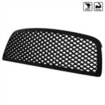 SPEC-D Tuning Dodge Ram Black Mesh Grill; 2009-2010