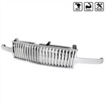 Spec-D Silverado Vertical Grill; 1999-2003