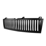 SPEC-D Tuning Chevrolet Silverado Vertical Facelift Conversion Grill - Black (Only Fits With SPEC-D 1PC Style Headlights); 1999-2002