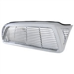 SPEC-D Tuning Toyota Tacoma Front Horizontal Grille - Chrome; 2005-2011