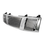 Spec-D Nissan Titan Armada Vertical Grill; 2004-2007