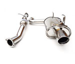 Invidia S2000 Q300 Single Stainless Steel Tip Cat-Back Exhaust System; 2000-2009