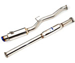 Invidia Evo 8 N1 Single Layer Titanium Tip Cat-Back Exhaust System; 2003-2008