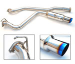 Invidia Wrx/Sti Single Racing N1 Titanium Tip Cat-Back Exhaust System; 2015-2016