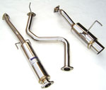 Invidia Civic Ek Hatchback 3dr N1 Cat-Back Exhaust System; 1996-2000