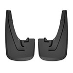 Husky Liners 19-22 RAM 2500/3500 w/o OEM Fender Flares Custom Front Mud Guards - Black; 2019-2022