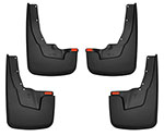 Husky Liners 19-22 RAM 1500 w/ OEM Fender Flares Custom-Molded Front & Rear Mud Guards; 2019-2022