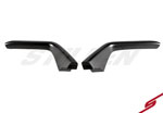 STILLEN Winglets 17 Infiniti Q60 - Matte Black; 2017-2021