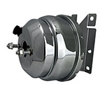 LEED BRAKES 73-91 GM P/U Brake Booster 8in Dual Chrome