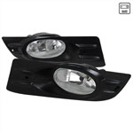 Spec-D Tuning Honda Accord 2 Door Fog Light Clear; 2006-2007