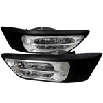 Spec-D Honda Cr-V Oem Fog Lights - Clear; 2002-2004