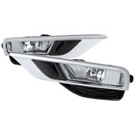 Spec-D Tuning Honda Crv Clear Foglights With Wiring Kit; 2015-2016