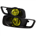 Spec-D Honda Civic Oem Fog Lights Yellow; 1999-2000