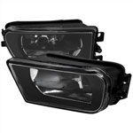 Spec-D Tuning Bmw E39 Fog Lights Black; 1997-1997