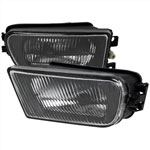 Spec-D Tuning Bmw E39 Oem Style Fog Lights Black; 1997-1997