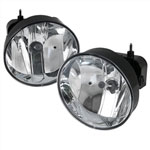 SPEC-D Tuning GMC Envoy Fog Lights Clear; 2002-2009