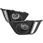 SPEC-D Tuning Honda Fit Fog Light With Day Time Running Light - Clear