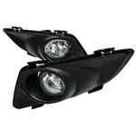 Spec-D Tuning Mazda 6 Clear Foglights With Wiring Kit; 2003-2004